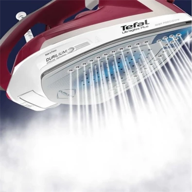 Tefal FV6810E0 Ultragliss bordó-fehér gőzölős vasaló Tefal FV6810E0 Ultragliss bordó-fehér gőzölős vasaló