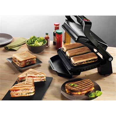 Tefal GC772830 Optigrill 2 az 1-ben fekete kontaktgrill Tefal GC772830 Optigrill 2 az 1-ben fekete kontaktgrill