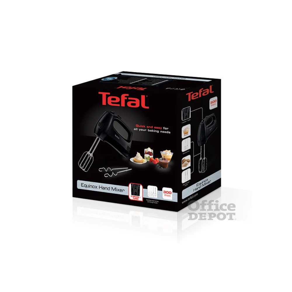 Tefal HT310838 Quickmix fekete kézi mixer