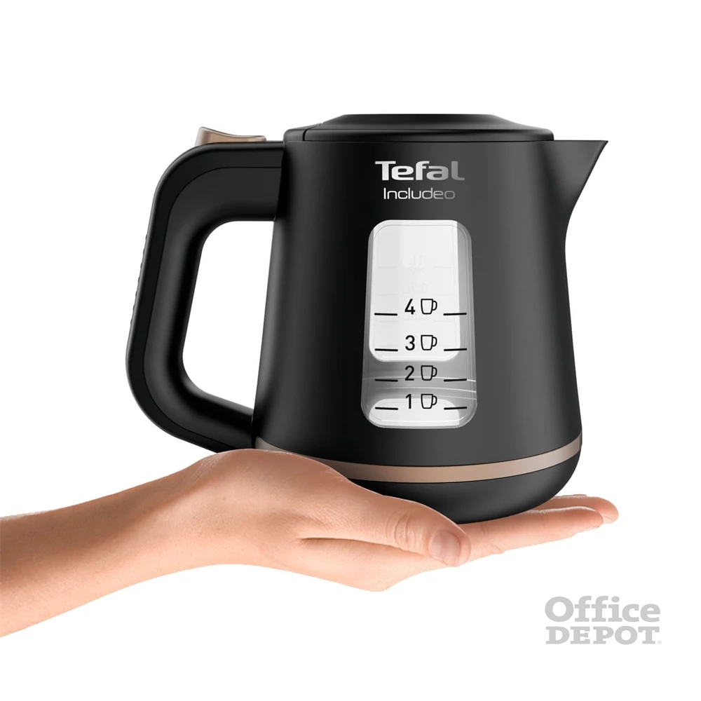 Tefal KI533811 1L-es fekete vízforraló