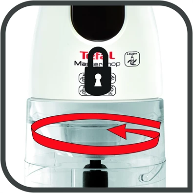 Tefal MB450B38 konyhai aprítógép Tefal MB450B38 konyhai aprítógép