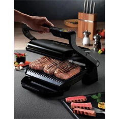Tefal GC714834 Optigrill fekete kontaktgrill Tefal GC714834 Optigrill fekete kontaktgrill