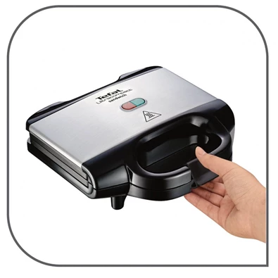 Tefal SM155212 UltraCompact inox-fekete szendvicssütő Tefal SM155212 UltraCompact inox-fekete szendvicssütő