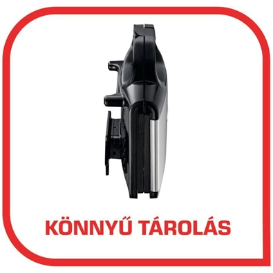 Tefal SM155212 UltraCompact inox-fekete szendvicssütő Tefal SM155212 UltraCompact inox-fekete szendvicssütő