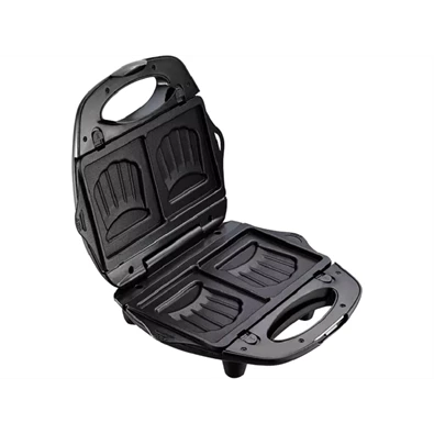 Tefal SW614831 Breaktime 3in1 inox-fekete gorfi - grill/panini - szendvicssütő Tefal SW614831 Breaktime 3in1 inox-fekete gorfi - grill/panini - szendvicssütő