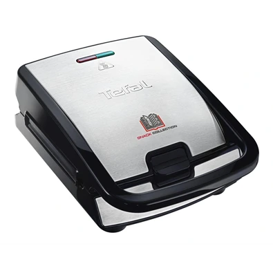 Tefal SW854D16 Snack Collection 4in1 inox gorfi - snack - grill/panini - szendvicssütő (Újszerű)