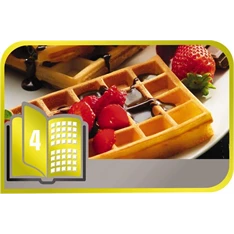 Tefal SW854D16 Snack Collection 4in1 inox gorfi - snack - grill/panini - szendvicssütő (Újszerű)