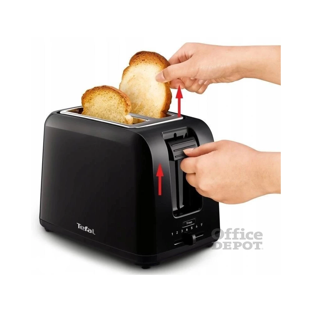 Tefal TT1A1830 Vita Plastic fekete 2 szeletes kenyérpirító
