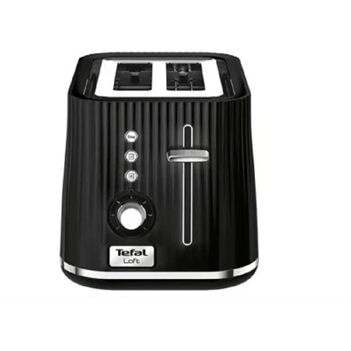 Tefal TT761838 Loft fekete 2 szeletes kenyérpirító Tefal TT761838 Loft fekete 2 szeletes kenyérpirító