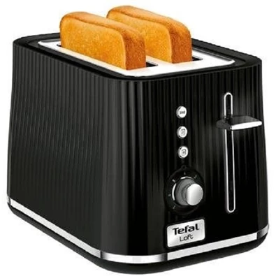Tefal TT761838 Loft fekete 2 szeletes kenyérpirító Tefal TT761838 Loft fekete 2 szeletes kenyérpirító