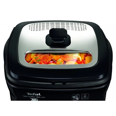 Tefal VERSALIO II FR491 Fritőz 2 liter olajfelhasználással, Fekete Tefal VERSALIO II FR491 Fritőz 2 liter olajfelhasználással, Fekete