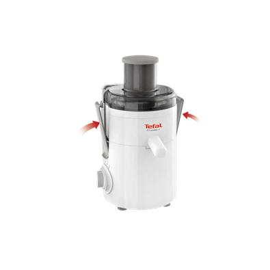 Tefal ZE370138 Frutelia Plus 350W fehér gyümölcscentrifuga Tefal ZE370138 Frutelia Plus 350W fehér gyümölcscentrifuga