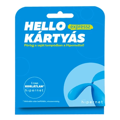 Telenor Hello Kártyás Expressz csomag Telenor Hello Kártyás Expressz csomag