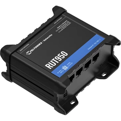 Teltonika RUT950 3x10/100Mbps LAN 2xminiSIM WiFi 4G/LTE CAT4 Vezeték nélküli ipari router Teltonika RUT950 3x10/100Mbps LAN 2xminiSIM WiFi 4G/LTE CAT4 Vezeték nélküli ipari router