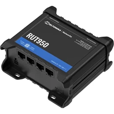 Teltonika RUT950 3x10/100Mbps LAN 2xminiSIM WiFi 4G/LTE CAT4 Vezeték nélküli ipari router Teltonika RUT950 3x10/100Mbps LAN 2xminiSIM WiFi 4G/LTE CAT4 Vezeték nélküli ipari router