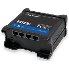 Teltonika RUT950 3x10/100Mbps LAN 2xminiSIM 4G/LTE CAT4 Vezeték nélküli ipari router Teltonika RUT950 3x10/100Mbps LAN 2xminiSIM 4G/LTE CAT4 Vezeték nélküli ipari router