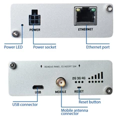 Teltonika TRB140 1xGbE LAN 1xminiSIM 4G/LTE CAT4 Gigabit ipari Ethernet IoT gateway Teltonika TRB140 1xGbE LAN 1xminiSIM 4G/LTE CAT4 Gigabit ipari Ethernet IoT gateway
