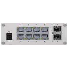 Teltonika TSW210 8x GbE LAN 2x SFP port nem menedzselhető switch