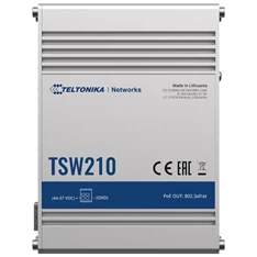 Teltonika TSW210 8x GbE LAN 2x SFP port nem menedzselhető switch