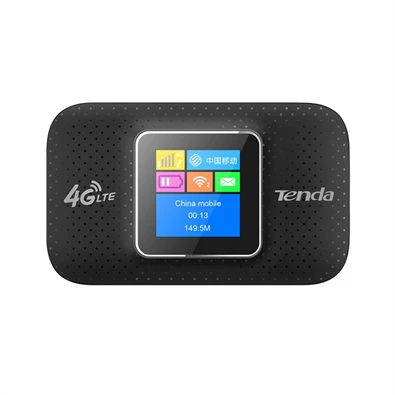 Tenda 4G185 4G/LTE LCD kijelzős hordozható mobil router Tenda 4G185 4G/LTE LCD kijelzős hordozható mobil router