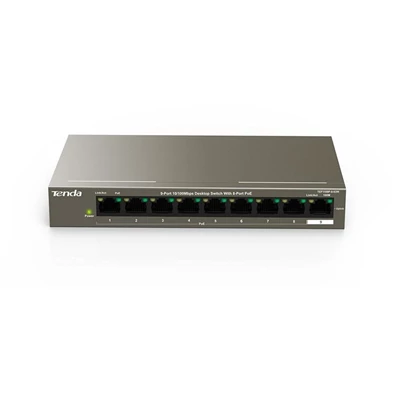 Tenda TEF1109P-8-63W 9port 8 FE +1 GbE Uplink LAN PoE (63W) switch Tenda TEF1109P-8-63W 9port 8 FE +1 GbE Uplink LAN PoE (63W) switch