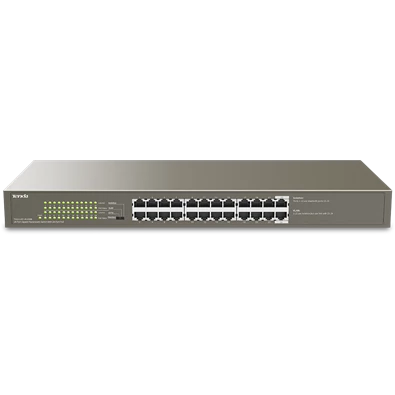 Tenda TEG1124P-24-250W 24port GbE LAN PoE (225W) switch Tenda TEG1124P-24-250W 24port GbE LAN PoE (225W) switch