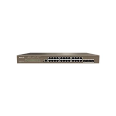 Tenda TEG5328P-24-410W 24port GbE LAN PoE (370W) L3 menedzselhető switch Tenda TEG5328P-24-410W 24port GbE LAN PoE (370W) L3 menedzselhető switch