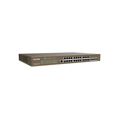 Tenda TEG5328P-24-410W 24port GbE LAN PoE (370W) L3 menedzselhető switch Tenda TEG5328P-24-410W 24port GbE LAN PoE (370W) L3 menedzselhető switch