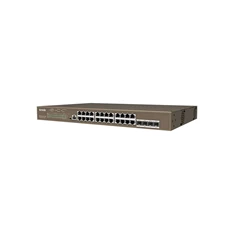Tenda TEG5328P-24-410W 24port GbE LAN PoE (370W) L3 menedzselhető switch Tenda TEG5328P-24-410W 24port GbE LAN PoE (370W) L3 menedzselhető switch