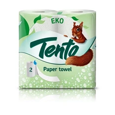 Tento Super Aqua 2 rétegű 2 tekercs/csg papírtörlő Tento Super Aqua 2 rétegű 2 tekercs/csg papírtörlő