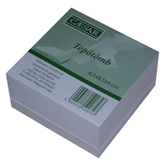 Caesar 85x85x40mm papír tépőtömb fehér Caesar 85x85x40mm papír tépőtömb fehér