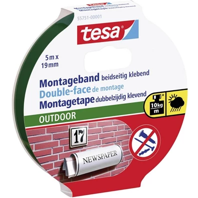 Tesa 55751 5mx19mm kültéri montázsszalag Tesa 55751 5mx19mm kültéri montázsszalag