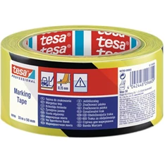 Tesa 60760 33mx50 mm fekete/sárga jelölőszalag Tesa 60760 33mx50 mm fekete/sárga jelölőszalag