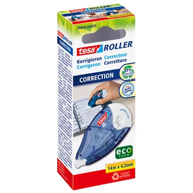 Tesa 59840 cserélhető betéttel 4,2 mm hibajavító roller Tesa 59840 cserélhető betéttel 4,2 mm hibajavító roller