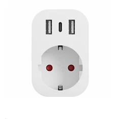Tesla SP300-3USB 3 USB kimenettel; 2 USB-A, 1 USB-C; okos konnektor Tesla SP300-3USB 3 USB kimenettel; 2 USB-A, 1 USB-C; okos konnektor