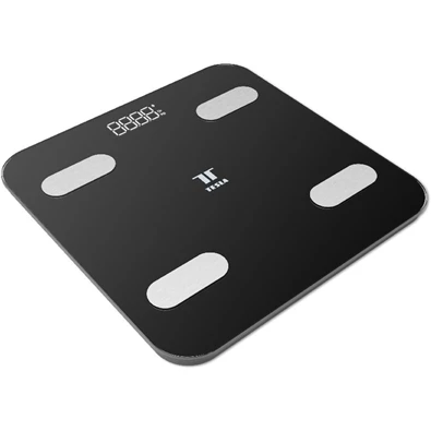 Tesla TSL-HC-SC100 bluetooth-os fekete okosmérleg Tesla TSL-HC-SC100 bluetooth-os fekete okosmérleg