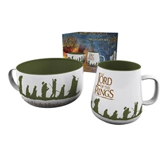 The Lord of the Rings "Fellowship" reggeliző készlet (385ml bögre + 860ml müzlis tál) The Lord of the Rings "Fellowship" reggeliző készlet (385ml bögre + 860ml müzlis tál)