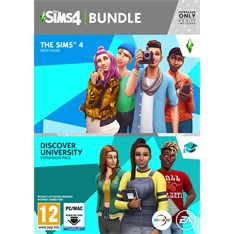 The SIMS 4 + Discover Uninersity PC játékszoftver The SIMS 4 + Discover Uninersity PC játékszoftver