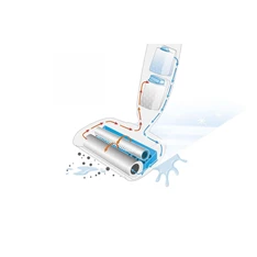 Thomas Bionic Washstick fehér vezeték nélküli keménypadló felmosó Thomas Bionic Washstick fehér vezeték nélküli keménypadló felmosó