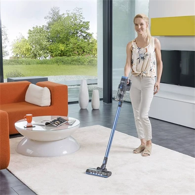 Thomas QuickStick Turbo Plus metálkék vezeték nélküli álló porszívó Thomas QuickStick Turbo Plus metálkék vezeték nélküli álló porszívó