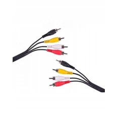 Thomson 4RCA - 4RCA 1,2m audio kábel Thomson 4RCA - 4RCA 1,2m audio kábel
