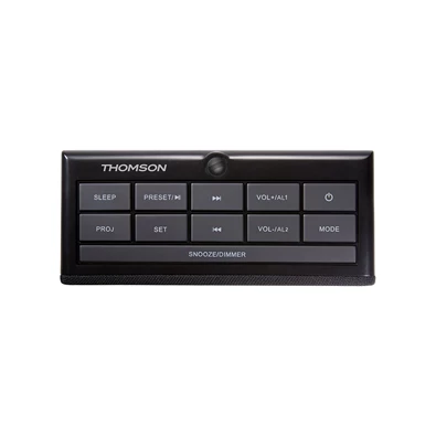 Thomson CL-300P fekete rádiós projektoros ébresztőóra