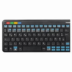 Thomson 132699 ROC3506 4 az 1-ben fekete multimédiás vezeték nélküli érintőpados LG Smart TV billentyűzet Thomson 132699 ROC3506 4 az 1-ben fekete multimédiás vezeték nélküli érintőpados LG Smart TV billentyűzet