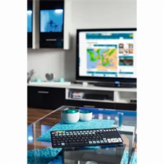 Thomson 132699 ROC3506 4 az 1-ben fekete multimédiás vezeték nélküli érintőpados LG Smart TV billentyűzet Thomson 132699 ROC3506 4 az 1-ben fekete multimédiás vezeték nélküli érintőpados LG Smart TV billentyűzet