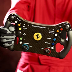 Thrustmaster 4060263 Ferrari 488 GT3 Wheel Add-On PS4/PS5/Xbox Series/One/PC versenykormány Thrustmaster 4060263 Ferrari 488 GT3 Wheel Add-On PS4/PS5/Xbox Series/One/PC versenykormány