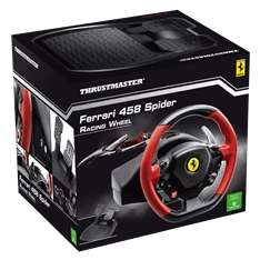 Thrustmaster 4460105 Ferrari 458 Spider versenykormány Xbox One + pedál (Újracsomagolt) Thrustmaster 4460105 Ferrari 458 Spider versenykormány Xbox One + pedál (Újracsomagolt)