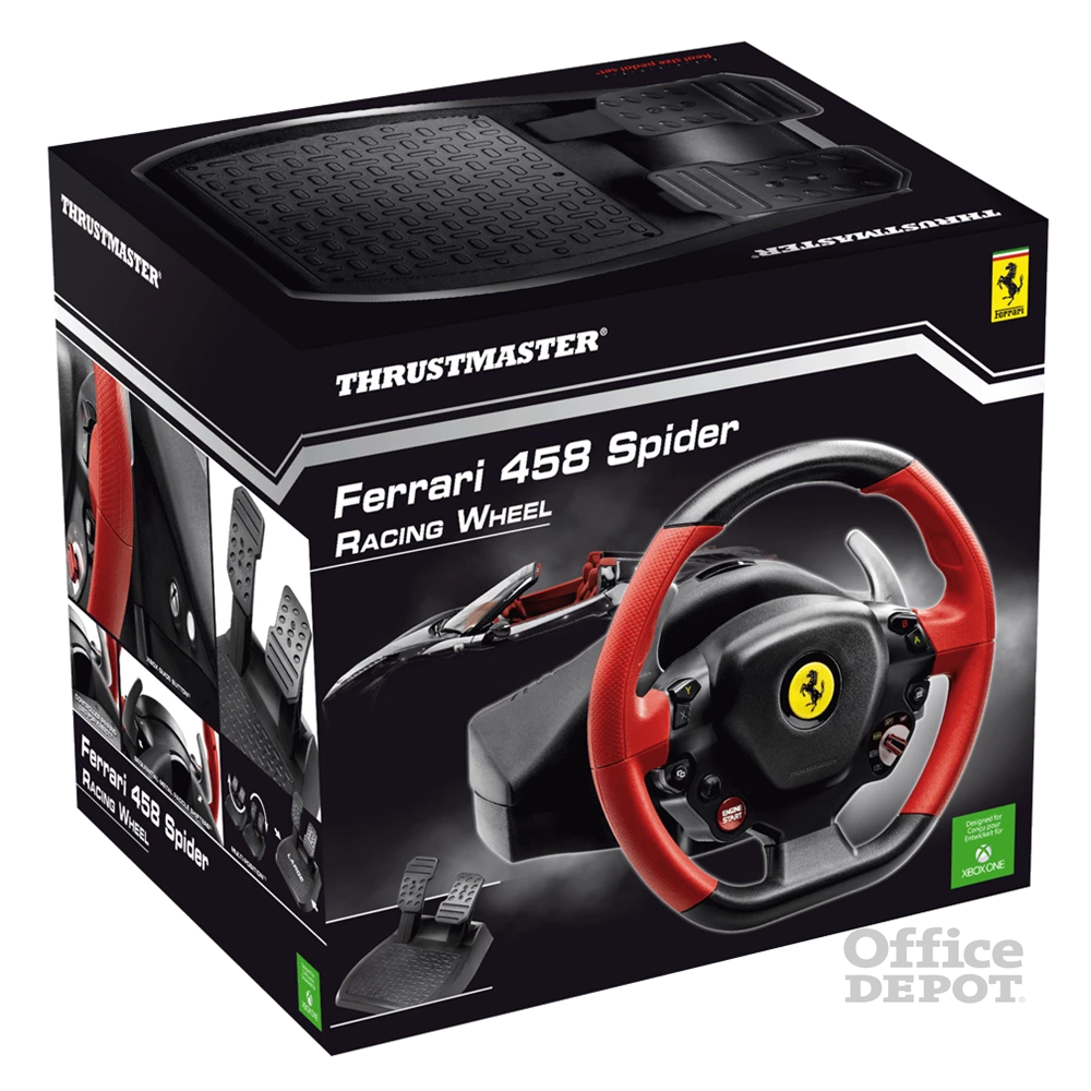 Thrustmaster 4460105 Ferrari 458 Spider Xbox One kormány + pedál