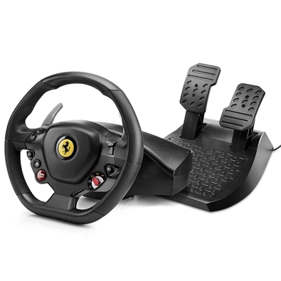 Thrustmaster 4160672 Ferrari 488 T80 GTB Edition PC/PS4/PS5 versenykormány Thrustmaster 4160672 Ferrari 488 T80 GTB Edition PC/PS4/PS5 versenykormány