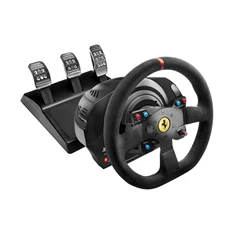 Thrustmaster 4160652 T300 PC/PS3/PS4/PS5 Ferrari Integral Alcantara versenykormány Thrustmaster 4160652 T300 PC/PS3/PS4/PS5 Ferrari Integral Alcantara versenykormány
