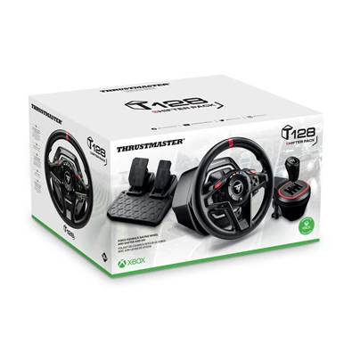 Thrustmaster 4460267 T-128 Shifter Pack Xbox One/Series/PC kormány + Add-On váltó + pedál